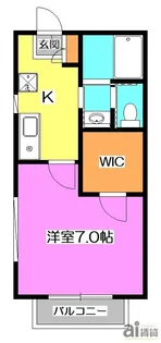 ステーションサイドあざみ【1階】の間取り