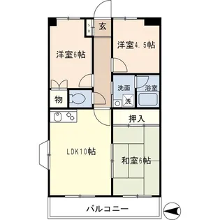 エルドヴェールI【4階】の間取り