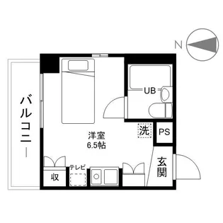 グランビア岡田【7階】の間取り