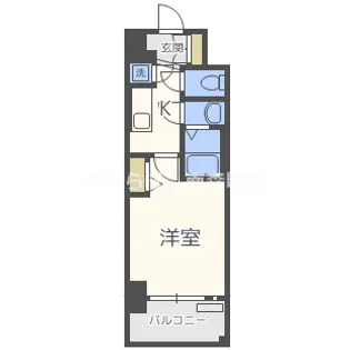 大阪府大阪市都島区東野田町1【マンション】の間取り