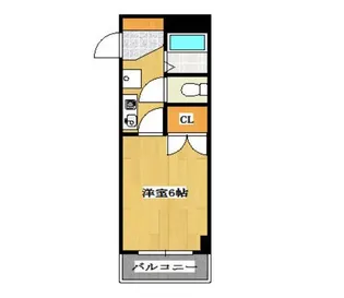 明光ハウス【4階】の間取り