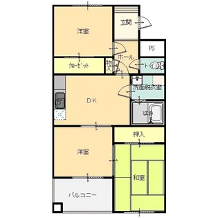 群馬県太田市龍舞町【マンション】の間取り