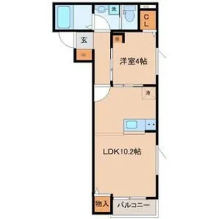 Grand Chariot K 大和町【3階】の間取り