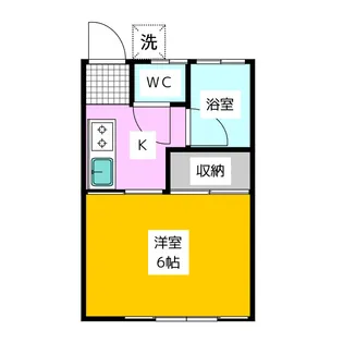 第一松風荘【1階】の間取り