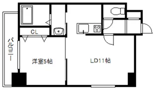 椿ガーデン【5階】の間取り