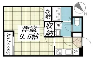 パラッツォ・アルディート【5階】の間取り