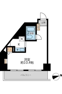埼玉県さいたま市南区南浦和2【マンション】の間取り