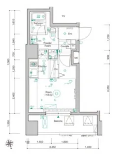 SYFORME NISHI-OI【9階】の間取り