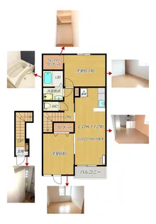 ドマーニ・三隈(みくま)【2階】の間取り