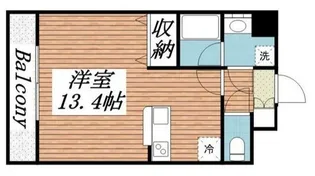 ル シェル【2階】の間取り