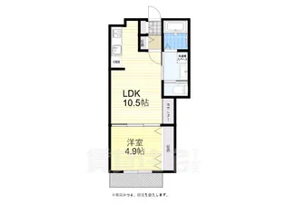 ルナ大久保駅前【2階】の間取り