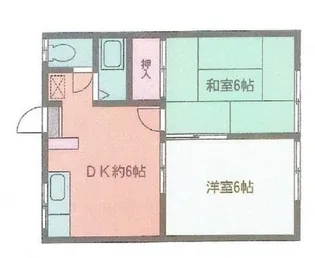 エステートピアかねこ【1階】の間取り