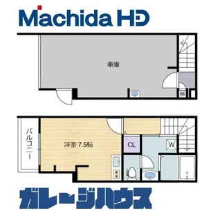 大阪府堺市東区日置荘西町7【一戸建】の間取り