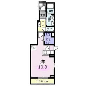 新潟県上越市幸町【アパート】の間取り
