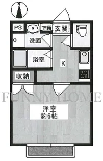 東京都世田谷区太子堂3【マンション】の間取り