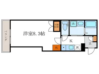 へーベルラボ京大前【2階】の間取り