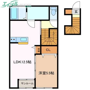 MYカメリア【2階】の間取り