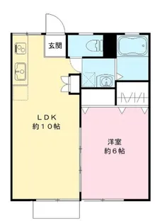 和光ハイツ【1階】の間取り