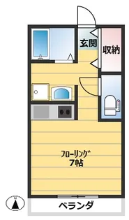EROOM【1階】の間取り