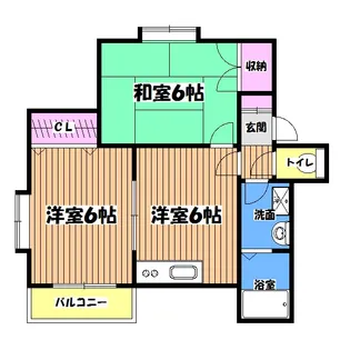 ジュネスハイム【2階】の間取り