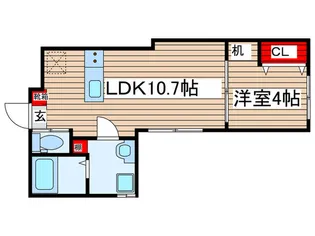 Amirl Premier Shinsakae【4階】の間取り