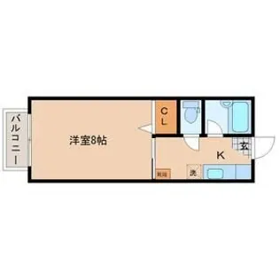 トゥインクルコート国見【1階】の間取り