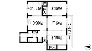 清和台住宅(公社分譲)【1階】の間取り