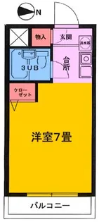 ハイツ雅【2階】の間取り