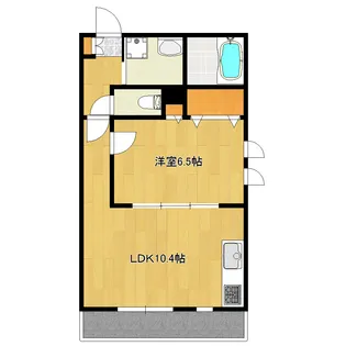 エスポワール 中原【3階】の間取り