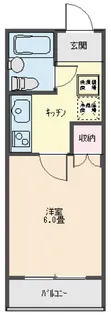 コーポラスぐんしん【2階】の間取り