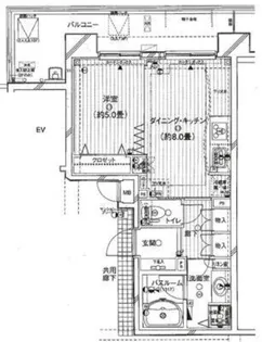 リブゼ横浜サザンピアリ【3階】の間取り