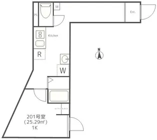 メイユール新小岩【2階】の間取り