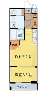 Mステイブル5番館【2階】の間取り