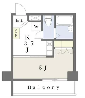 ガーデンテラス南麻布【2階】の間取り