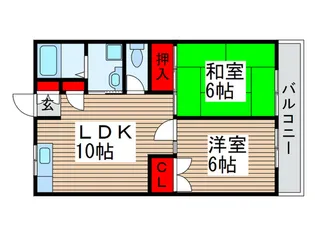 N ステ-ジ逆井【2階】の間取り