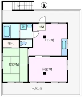 Aフラッツ【3階】の間取り