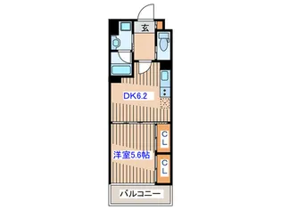 Grand Eterna仙台木町通【8階】の間取り