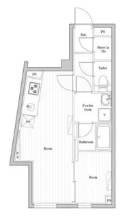 EDIT文京千石II【1階】の間取り