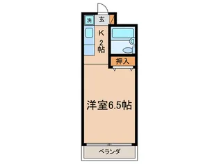 HRKスポーツレジデンス【2階】の間取り