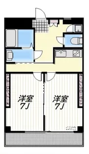 Hill top高輪【3階】の間取り