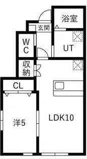 アリトピア【1階】の間取り