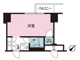 ライオンズプラザ恵比寿【4階】の間取り