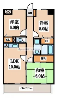 ヴィラフィオーレ【1階】の間取り