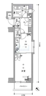 スカイコートヌーベル巣鴨【3階】の間取り