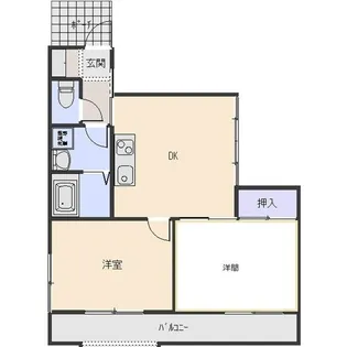 ビジョンパレス【1階】の間取り