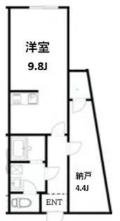 Air Tower Otsuka【1階】の間取り
