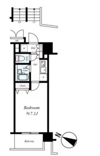 アーバイル目白台【10階】の間取り