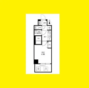アルティザ江坂【8階】の間取り