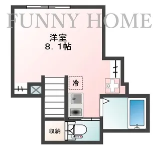 Glanz若林【2階】の間取り