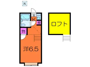 パロ桜台A号棟【1階】の間取り